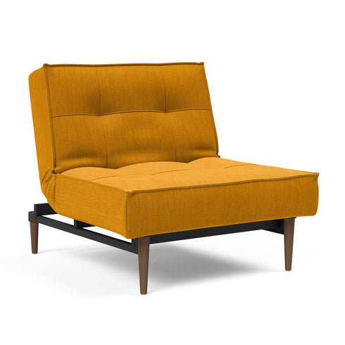Splitback Styletto Easy Chair / Dark Wood